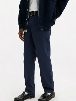 Chinobroek donkerblauw