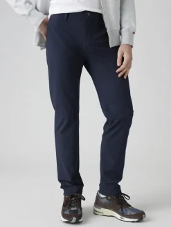 Chinobroek donkerblauw