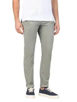 Chinobroek ''Janno'' - slim fit - grijs
