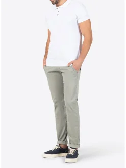 Chinobroek ''Janno'' - slim fit - grijs