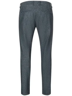 Chinobroek "Lennox" donkerblauw