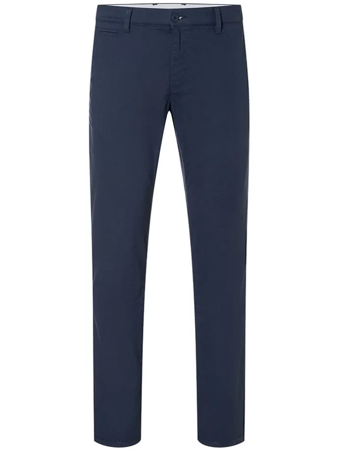 Chinobroek "Lennox" donkerblauw