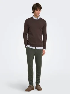 Chinobroek "Onsmark" kaki