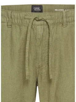 Chinobroek - relaxed fit - groen