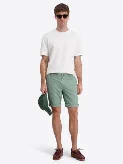 Chinoshorts "Luca" groen