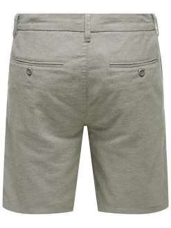 Chinoshorts "Onsmark" groen