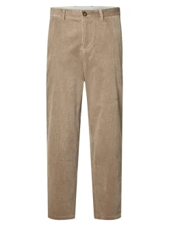 Corduroybroek beige