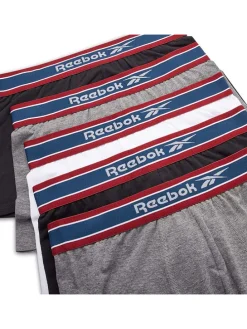 5-delige set: boxershorts "Baird" zwart/grijs/wit