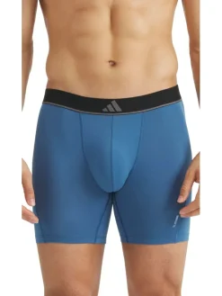 3-delige set: boxershorts blauw/zwart/grijs