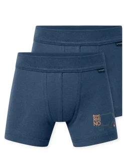 2-delige set: boxershorts donkerblauw