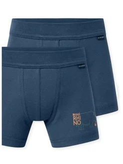 2-delige set: boxershorts donkerblauw