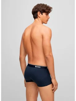 3-delige set: boxershorts donkerblauw