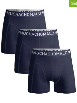 3-delige set: boxershorts donkerblauw