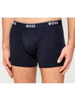 3-delige set: boxershorts donkerblauw/blauw