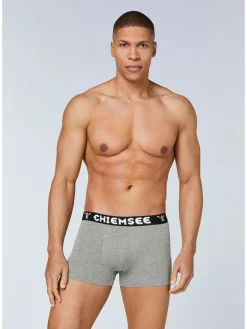 3-delige set: boxershorts grijs