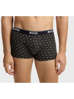 3-delige set: boxershorts kaki/zwart