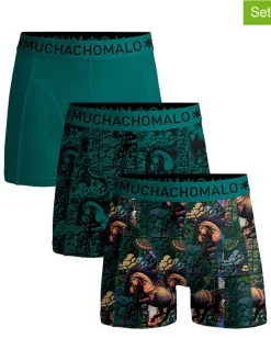 3-delige set: boxershorts meerkleurig/groen