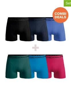6-delige set: boxershorts meerkleurig