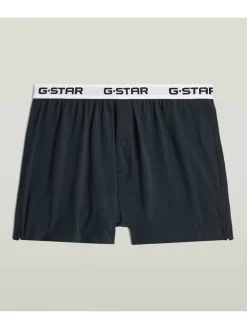 2-delige set: boxershorts rood/donkerblauw