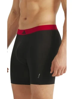 3-delige set: boxershorts zwart/rood/antraciet
