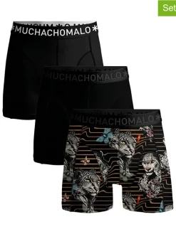 3-delige set: boxershorts zwart/meerkleurig