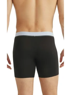 3-delige set: boxershorts zwart/beige/blauw