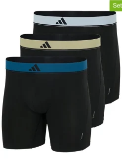 3-delige set: boxershorts zwart/beige/blauw