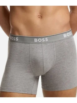 3-delige set: boxershorts zwart/grijs/antraciet