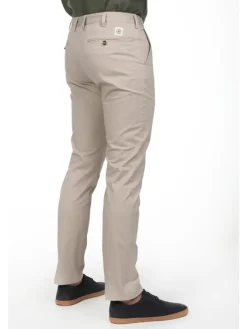 2-delige set: chinobroeken beige/donkerblauw