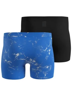 2-delige set: Functionele boxershorts "Active Light" blauw/zwart