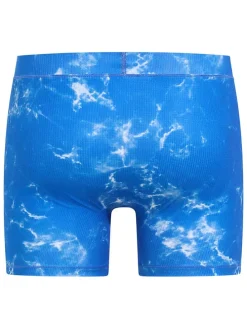 2-delige set: Functionele boxershorts "Active Light" blauw/wit
