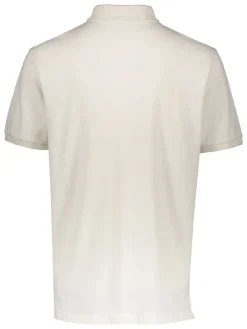2-delige set: poloshirts donkerblauw/wit