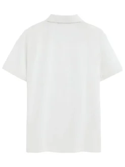 3-delige set: poloshirts donkerblauw/lichtblauw/wit