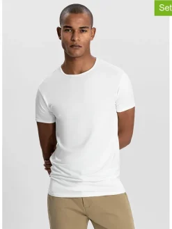 2-delige set: shirts wit