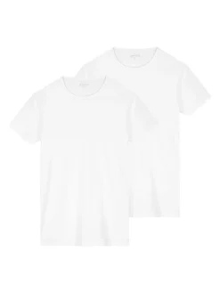 2-delige set: shirts wit