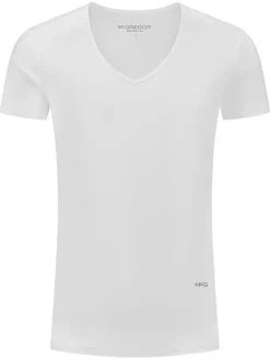 2-delige set: shirts wit