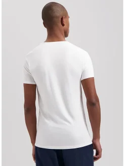 2-delige set: shirts wit