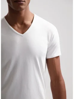 2-delige set: shirts wit