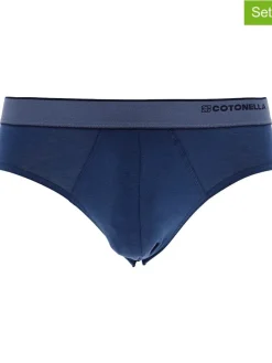 2-delige set: slips donkerblauw