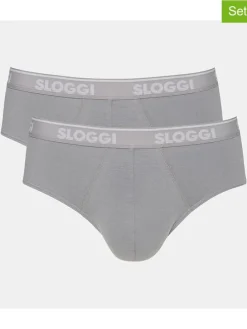 2-delige set: slips grijs