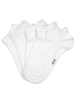 5-delige set: sokken "Sneaker" wit