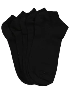 5-delige set: sokken "Sneaker" zwart