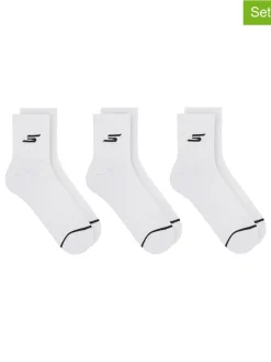 3-delige set: sokken wit