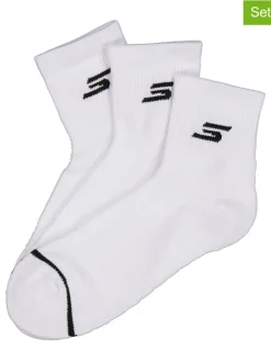 3-delige set: sokken wit