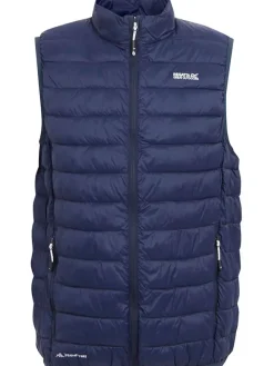 Doorgestikte bodywarmer 