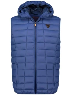 Doorgestikte bodywarmer 