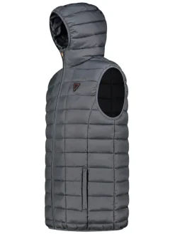 Doorgestikte bodywarmer 