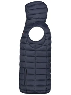Doorgestikte bodywarmer 