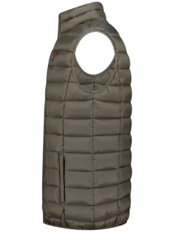 Doorgestikte bodywarmer 