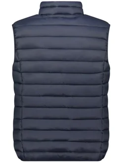Doorgestikte bodywarmer 